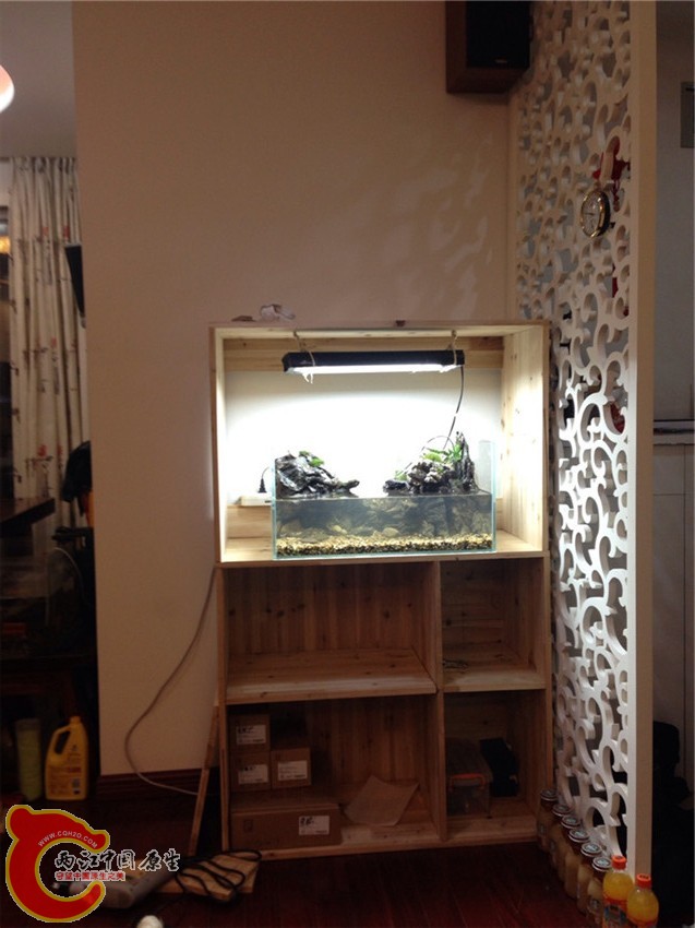 松木指接板柜子自己做的哦，也花了不少时间