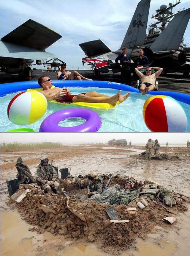 [灌水]空军与陆军的的天壤之别！