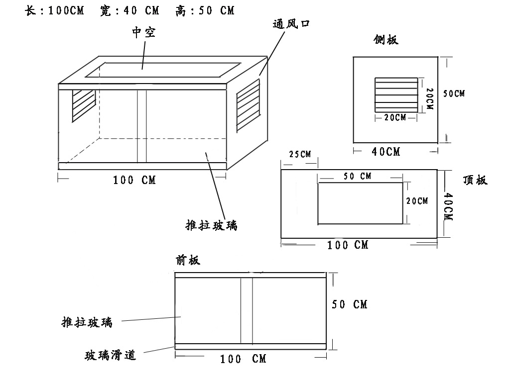 发我家小缅陆吃东西的照片!和我给小缅陆设计的箱子