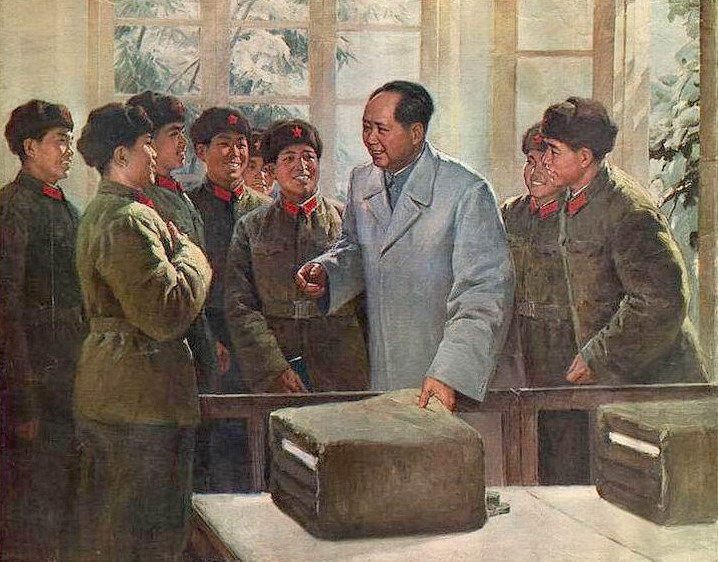 值此抗战胜利６０周年，缅怀我们的红太阳