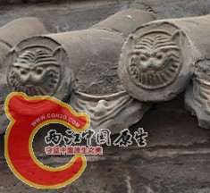 贝子庙的瓦当.jpg